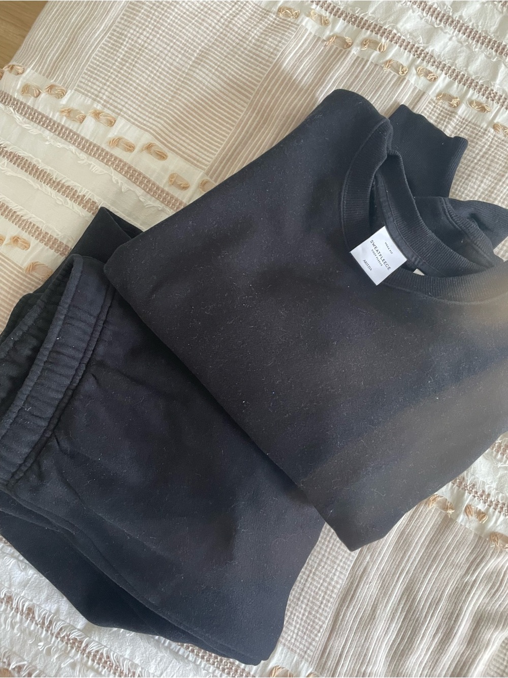 Aritzia Mega Fit Sweat Fleece Set